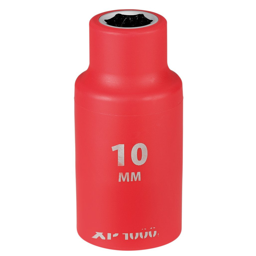 Draper XP1000® VDE Socket, 1/2" Sq. Dr., 10mm  17720