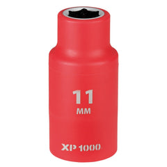 Draper XP1000® VDE Socket, 1/2" Sq. Dr., 11mm  17734