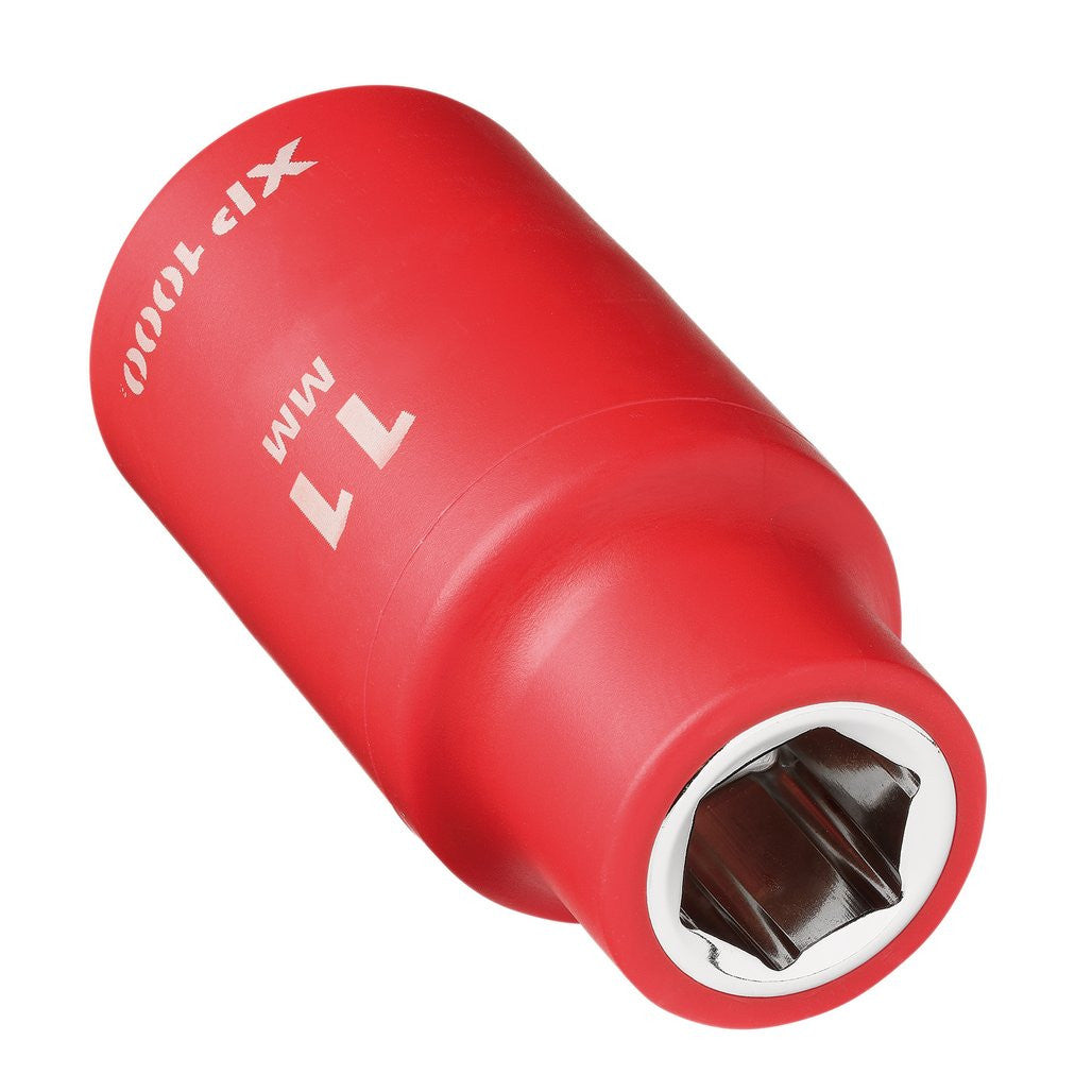 Draper XP1000® VDE Socket, 1/2" Sq. Dr., 11mm  17734