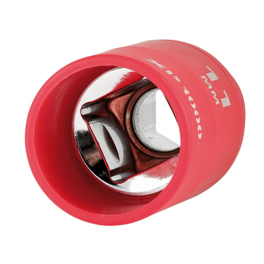 Draper XP1000® VDE Socket, 1/2" Sq. Dr., 11mm  17734