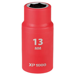 Draper XP1000® VDE Socket, 1/2" Sq. Dr., 13mm  17758