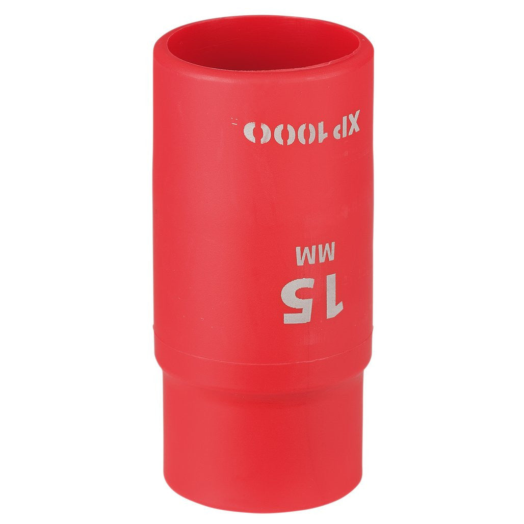 Draper XP1000® VDE Socket, 1/2" Sq. Dr., 15mm  17762