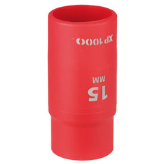 Draper XP1000® VDE Socket, 1/2" Sq. Dr., 15mm  17762