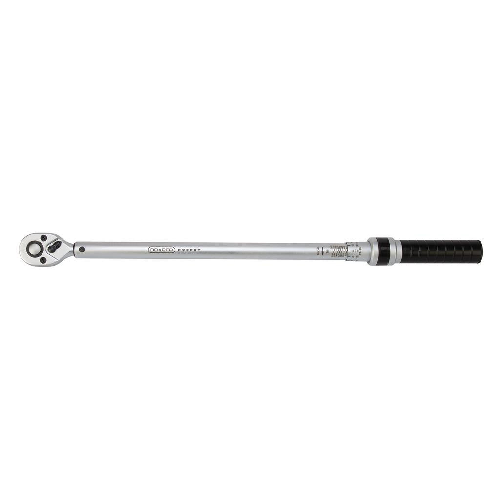 Draper Expert Ratchet Torque Wrench, 1/2" Sq. Dr., 60-340Nm 17766