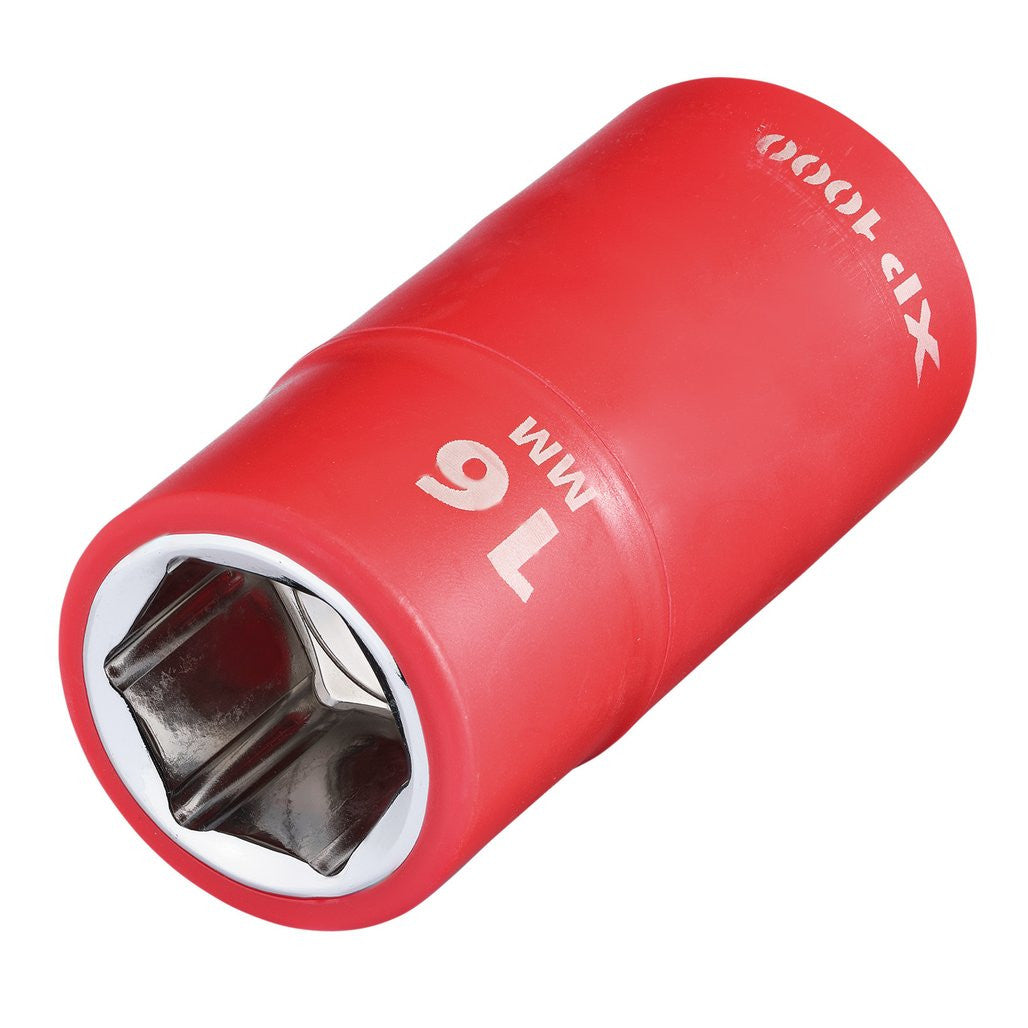Draper XP1000® VDE Socket, 1/2" Sq. Dr., 16mm  17809