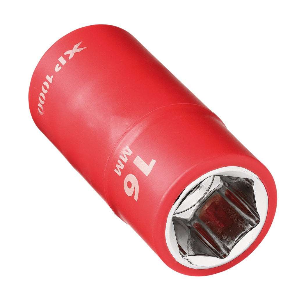 Draper XP1000® VDE Socket, 1/2" Sq. Dr., 16mm  17809