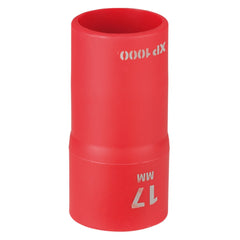 Draper XP1000® VDE Socket, 1/2" Sq. Dr., 17mm  17841