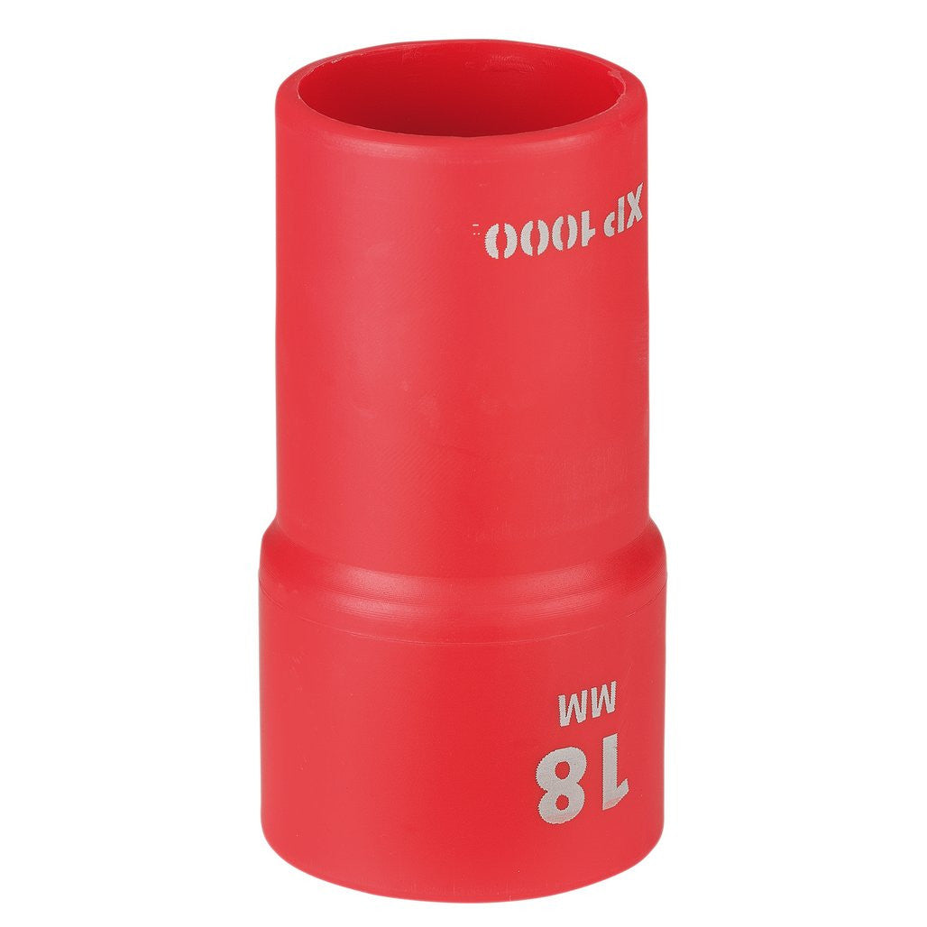 Draper XP1000® VDE Socket, 1/2" Sq. Dr., 18mm  17859