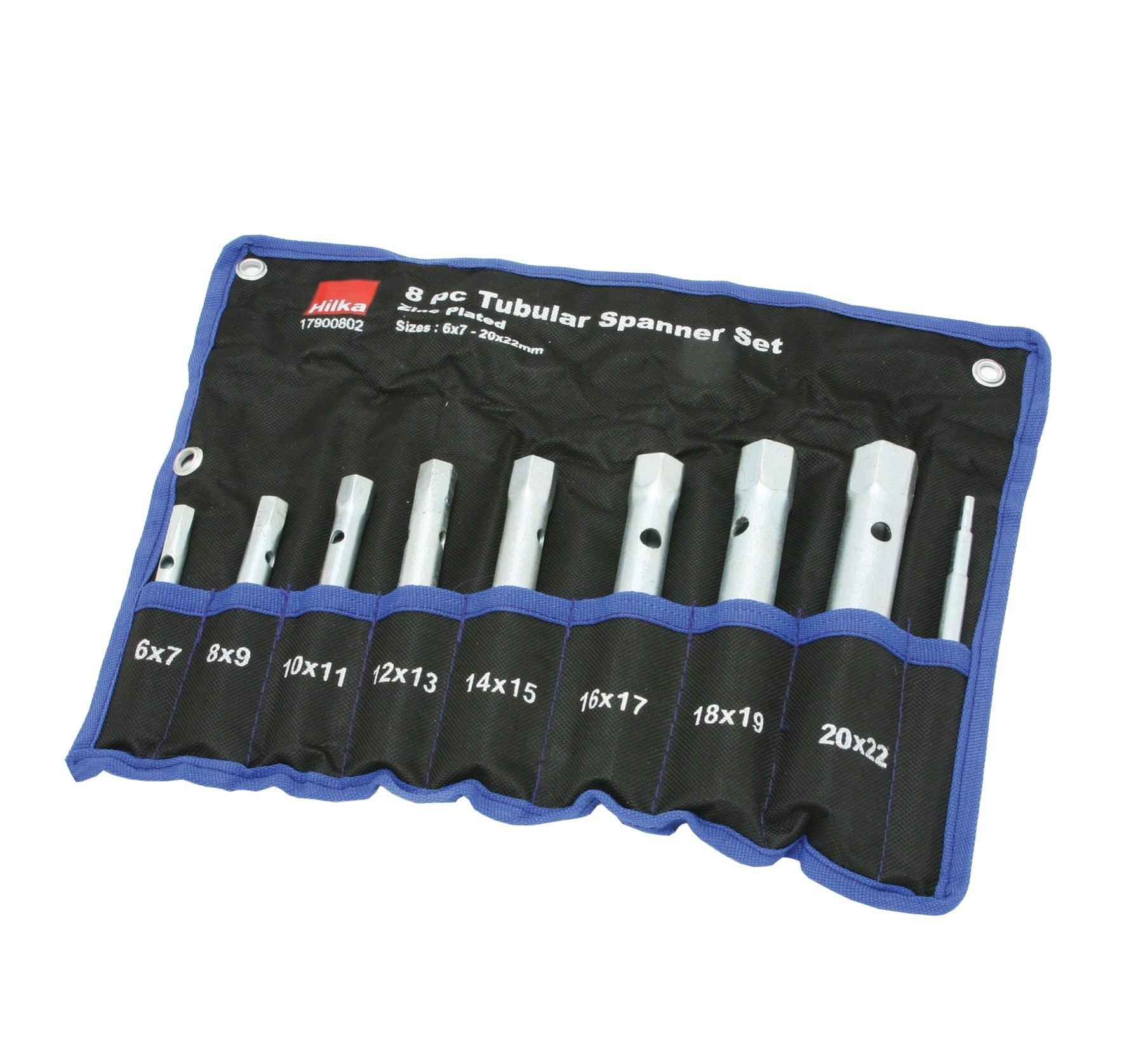Hilka 8 pce Box Spanner Set Metric 17900802