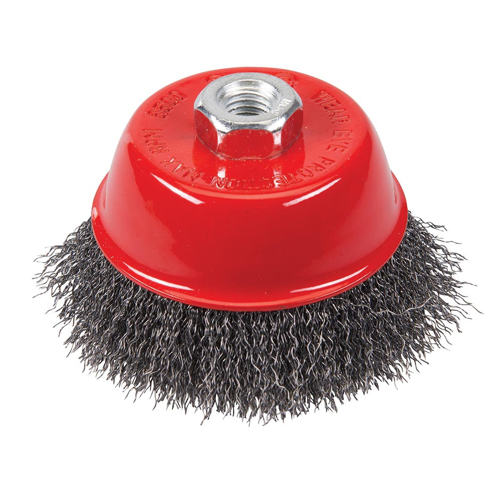 Silverline Steel Crimp Cup 179055