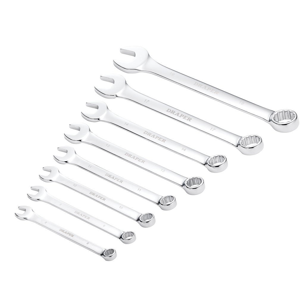 Draper HI-TORQ® Metric Combination Spanner Set (8 Piece)  17981
