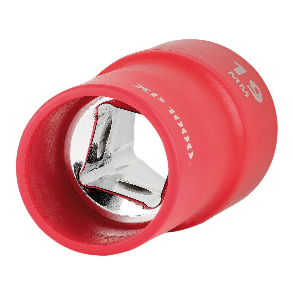 Draper XP1000® VDE Socket, 1/2" Sq. Dr., 19mm  17982