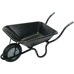 Draper Heavy Duty Plastic Tray Contractors Wheelbarrow, 85L  17993