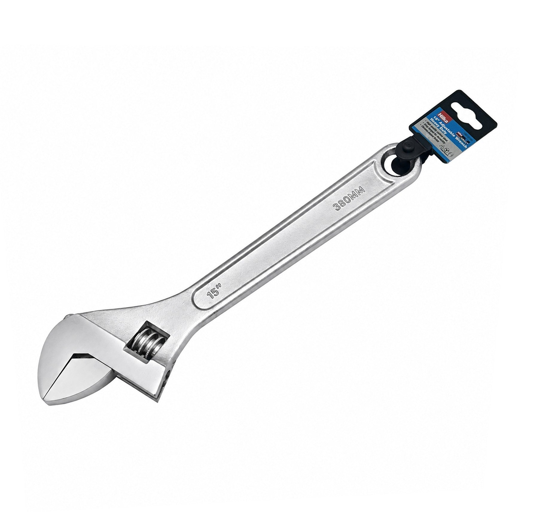 Hilka 15" (380mm) Heavy Duty Adjustable Wrench 18010150