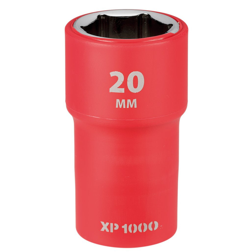 Draper XP1000® VDE Socket, 1/2" Sq. Dr., 20mm  18036
