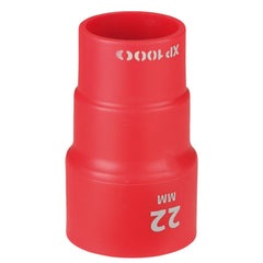 Draper XP1000® VDE Socket, 1/2" Sq. Dr., 22mm  18041