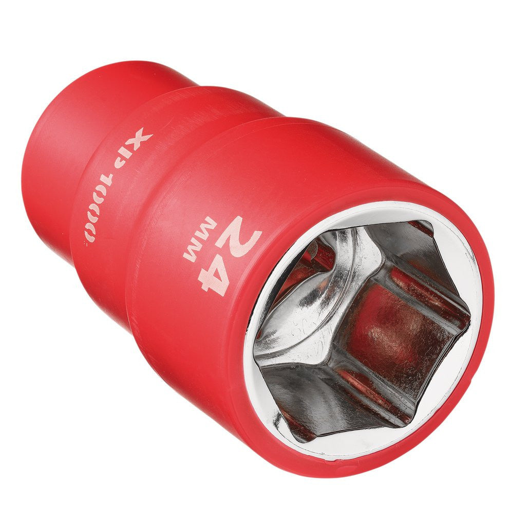 Draper XP1000® VDE Socket, 1/2" Sq. Dr., 24mm  18042