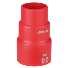 Draper XP1000® VDE Socket, 1/2" Sq. Dr., 24mm  18042