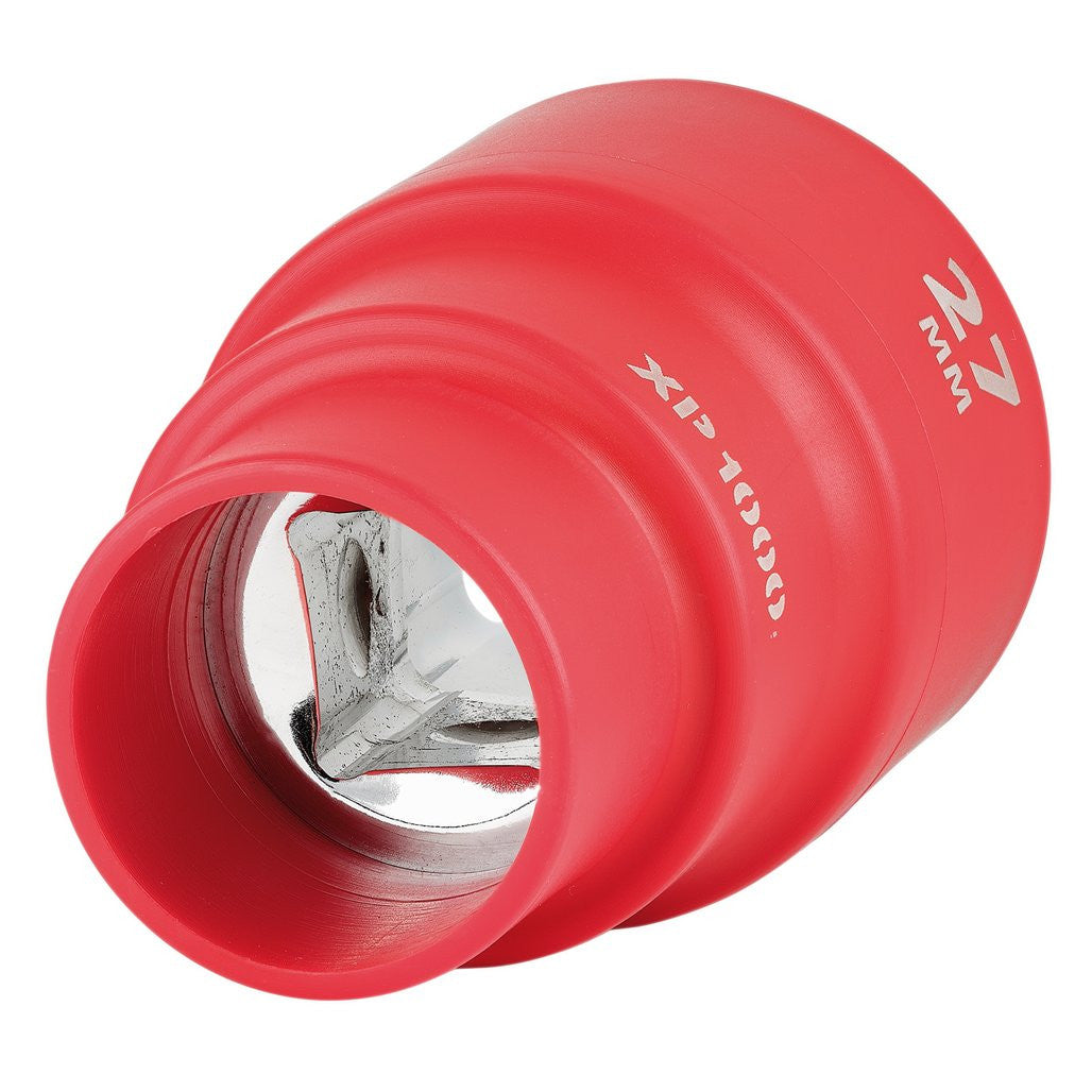 Draper XP1000® VDE Socket, 1/2" Sq. Dr., 27mm  18043