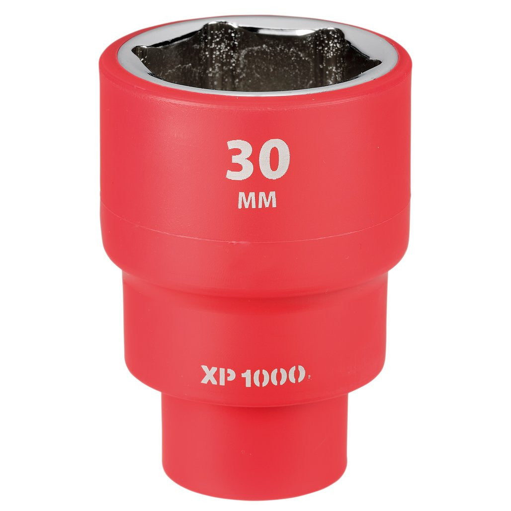 Draper XP1000® VDE Socket, 1/2" Sq. Dr., 30mm  18045