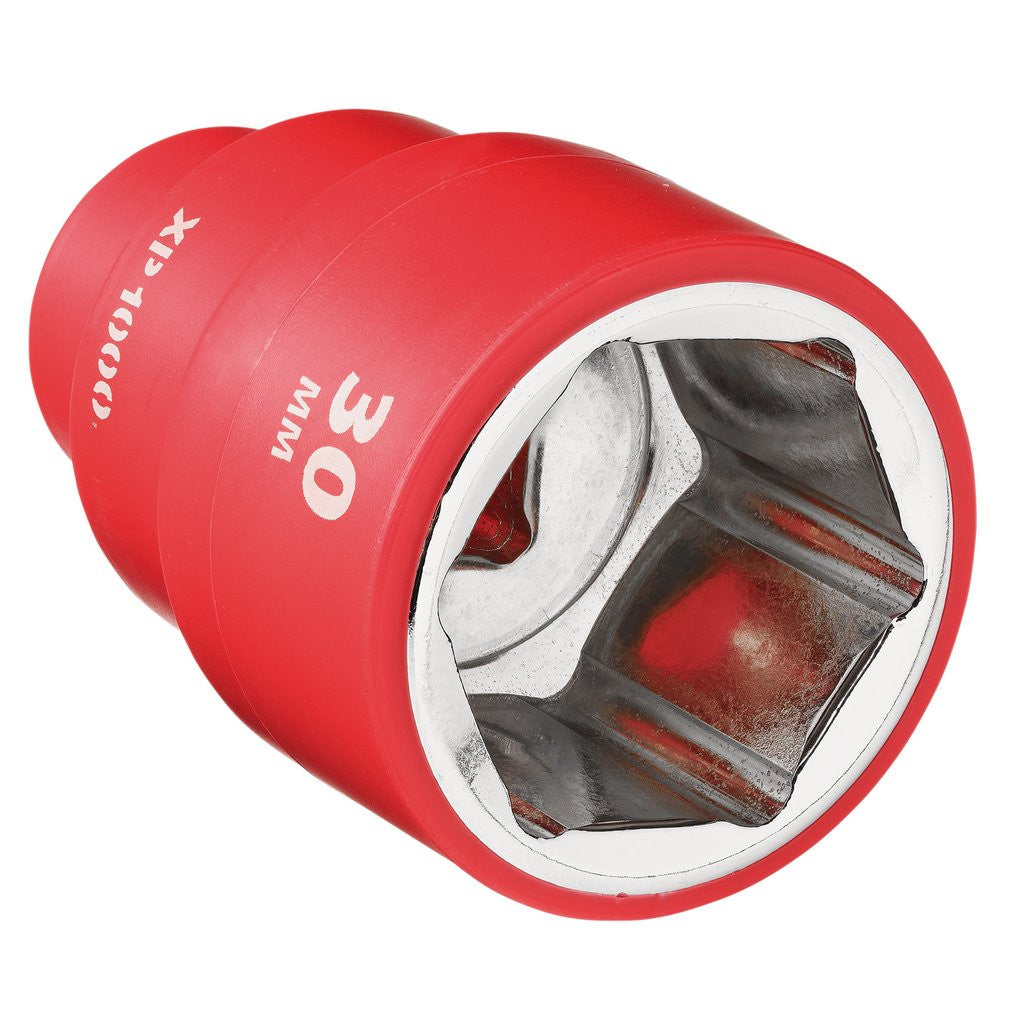 Draper XP1000® VDE Socket, 1/2" Sq. Dr., 30mm  18045