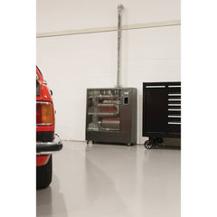 Draper 230V Far Infrared Diesel Heater with Flue Kit, 51,500 BTU/15.1kW  18070