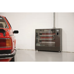 Draper 230V Far Infrared Diesel Heater with Flue Kit, 67,500 BTU/19.8kW  18104