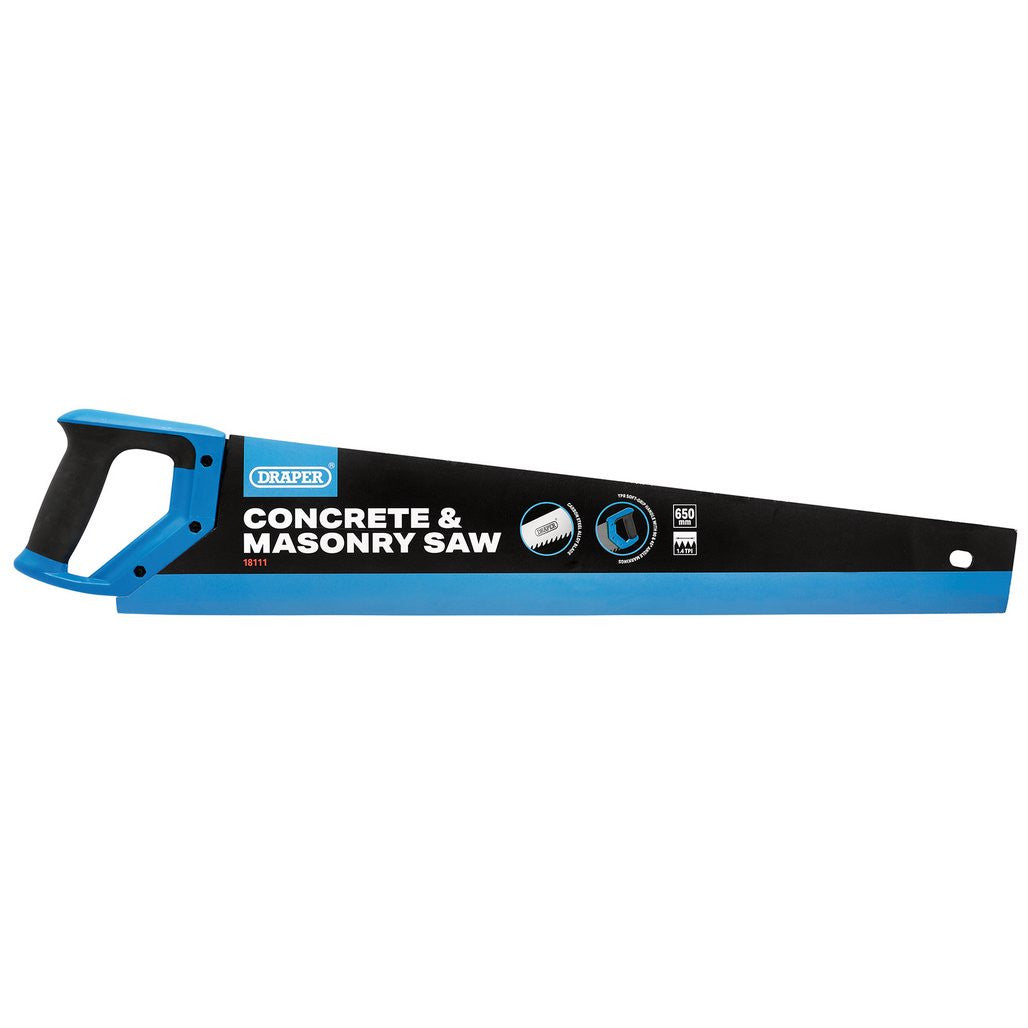Draper Concrete and Masonry Saw, 650mm, 1.4tpi  18111