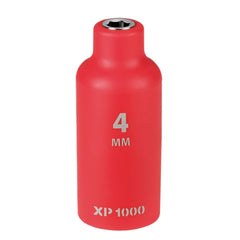 Draper XP1000® VDE Socket, 1/4" Sq. Dr., 4mm  18121