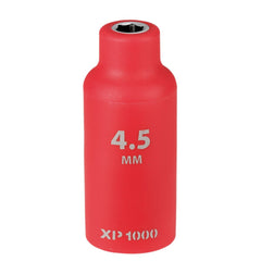 Draper XP1000® VDE Socket, 1/4" Sq. Dr., 4.5mm  18122