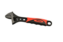 Hilka 8" (200mm) Wide Jaw (30mm) Soft Grip Adjustable Wrench 18152508