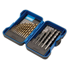 Draper Metric Combination HSS and Masonry Drill Bit Set (17 Piece)  18551