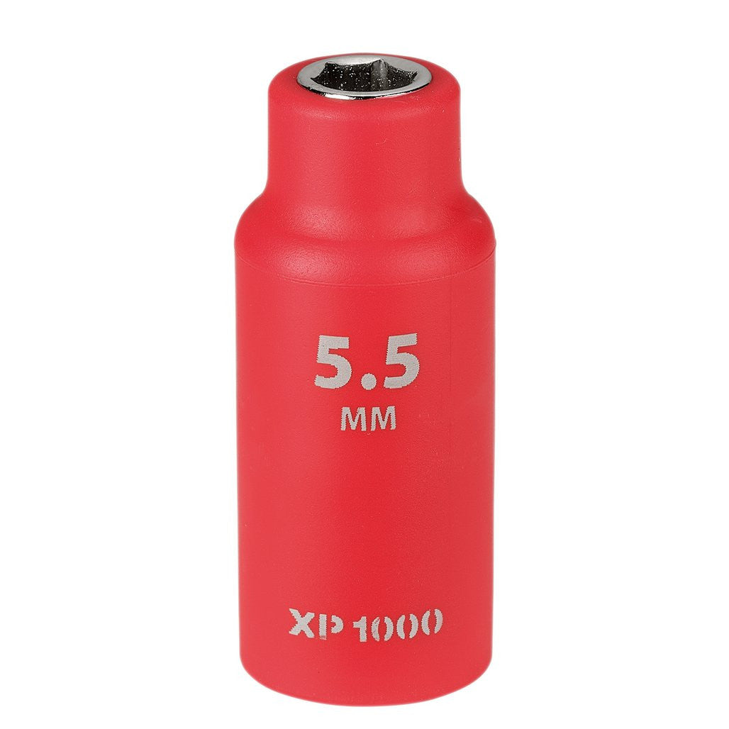 Draper XP1000® VDE Socket, 1/4" Sq. Dr., 5.5mm  18661