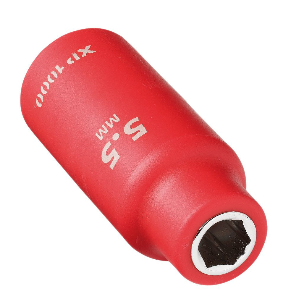 Draper XP1000® VDE Socket, 1/4" Sq. Dr., 5.5mm  18661