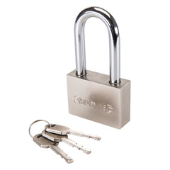 Silverline Steel Padlock Long Shackle 186812