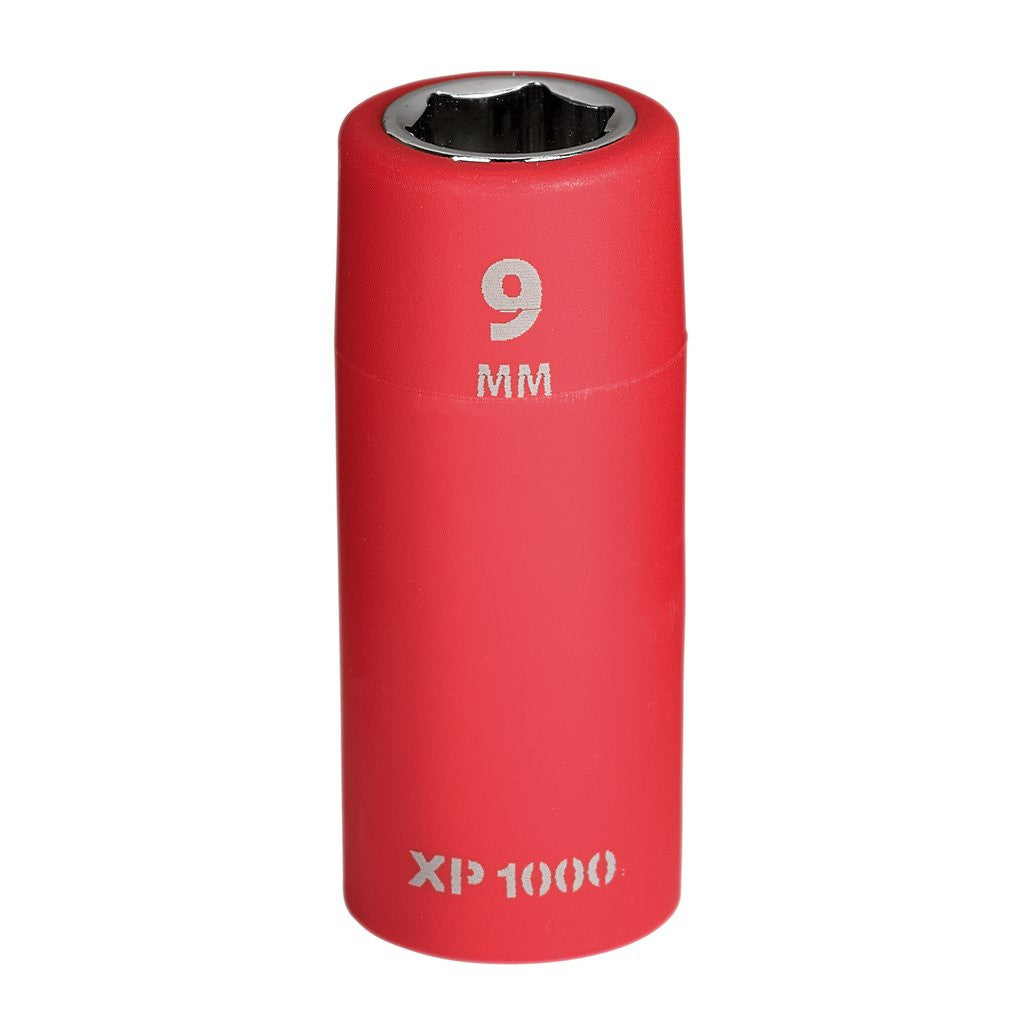 Draper XP1000® VDE Socket, 1/4" Sq. Dr., 9mm  18778
