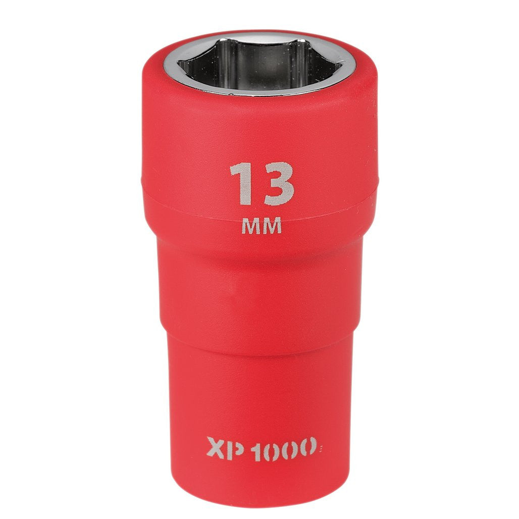 Draper Expert XP1000 VDE 13mm Socket 1/4" Drive Insulated 1000V Electric Safe  18819