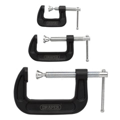 Draper Heavy Duty G-Clamp Set (3 Piece)  18989