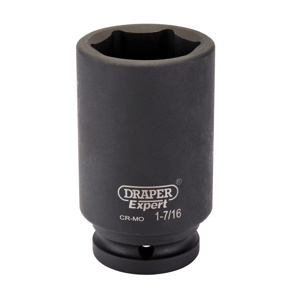Draper Expert Imperial Deep Impact Socket, 3/4" Sq. Dr. 1.7/16"  18998