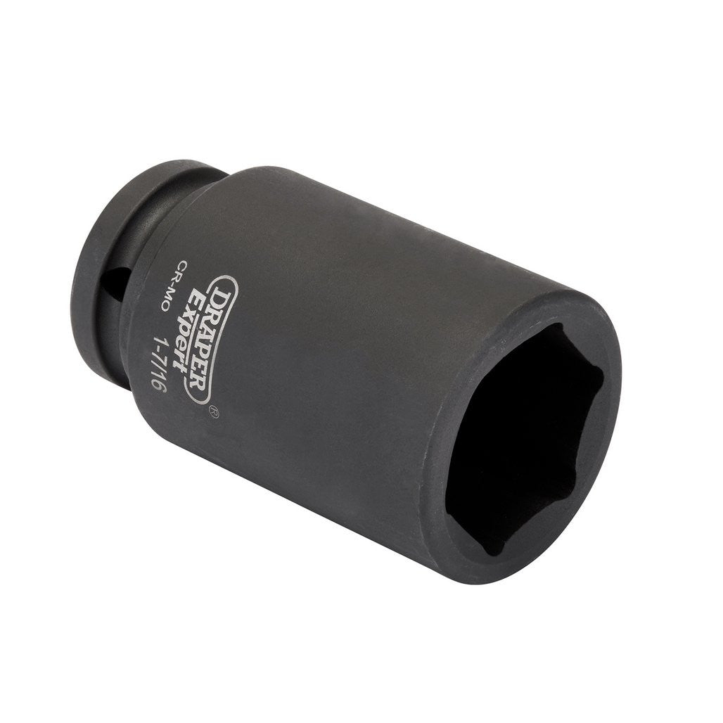Draper Expert Imperial Deep Impact Socket, 3/4" Sq. Dr. 1.7/16"  18998