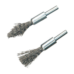 Silverline Steel De-Carb Brush Set 2pk 190316