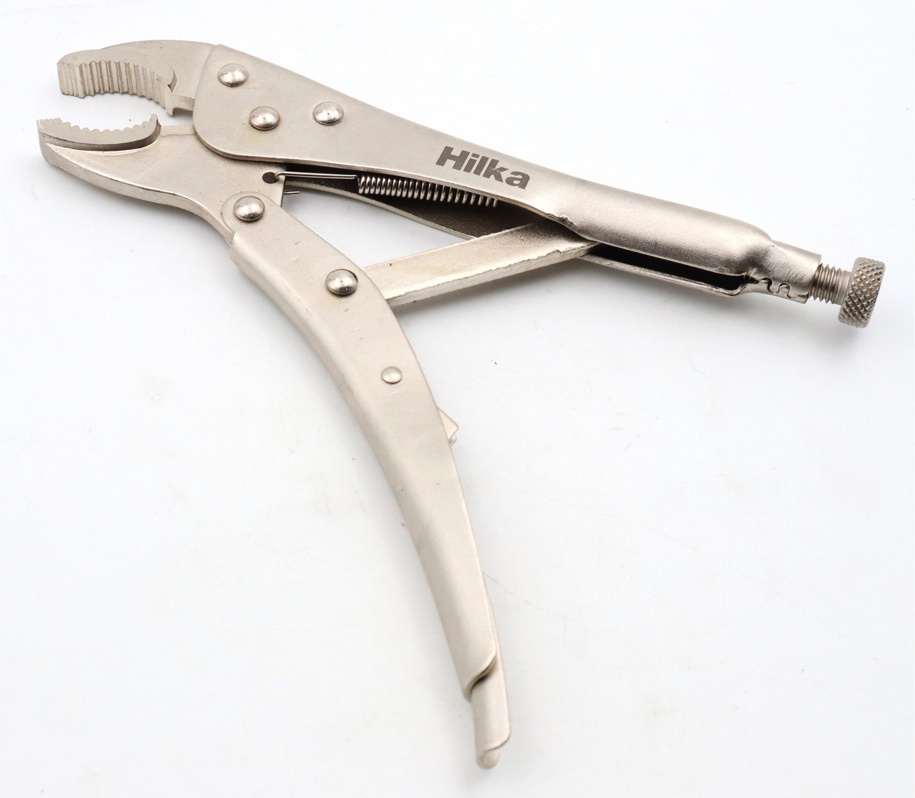 Hilka 10" (250mm) Locking Curved Jaw Wrench 19150210