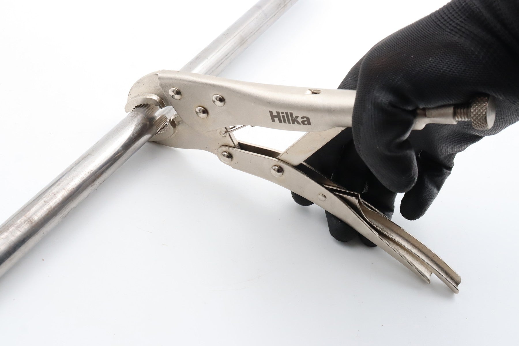 Hilka 10" (250mm) Locking Curved Jaw Wrench 19150210