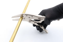 Hilka 9" (230mm) Long Nose Locking Curved Jaw Wrench 19150309