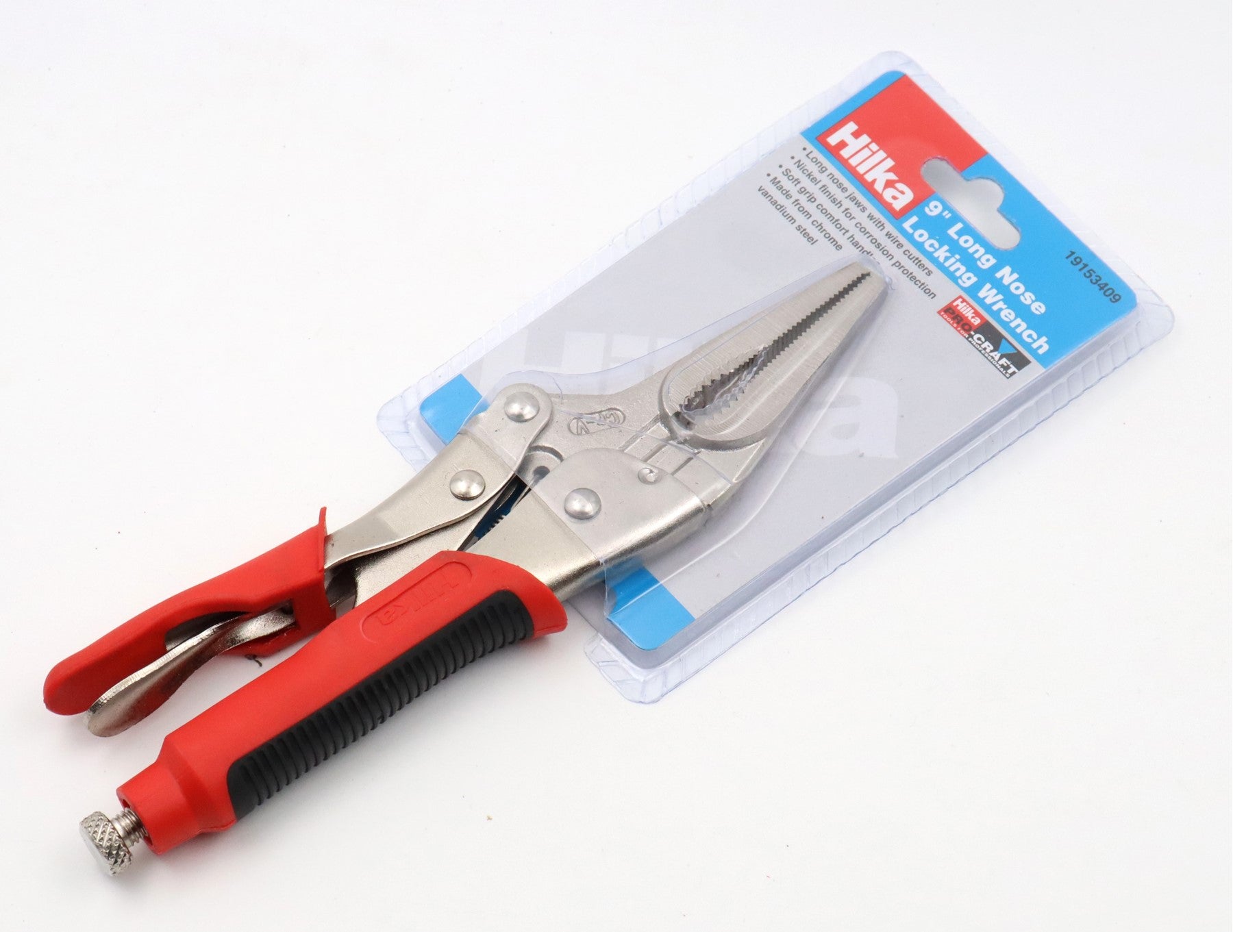 Hilka 9" (230mm) Long Nose Locking Wrench 19153409
