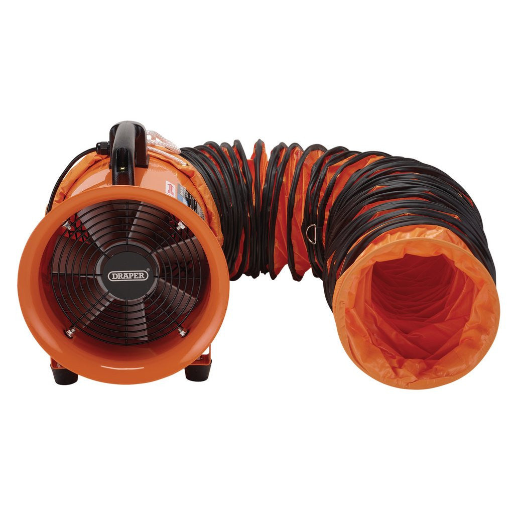 Draper 230V Air Mover Ventilator, 8"/200mm, 180W 19406