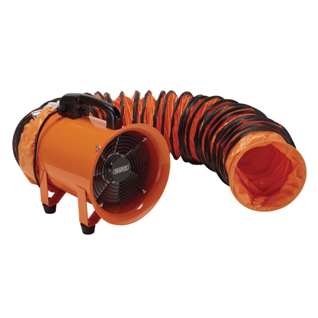 Draper 230V Air Mover Ventilator, 8"/200mm, 180W 19406