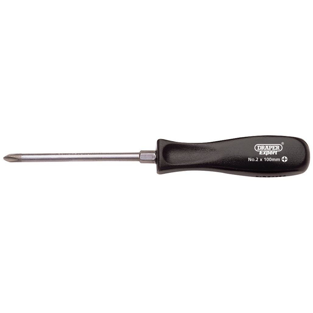 Draper Cross Slot Mechanics Screwdriver, No.2 x 100mm  19533