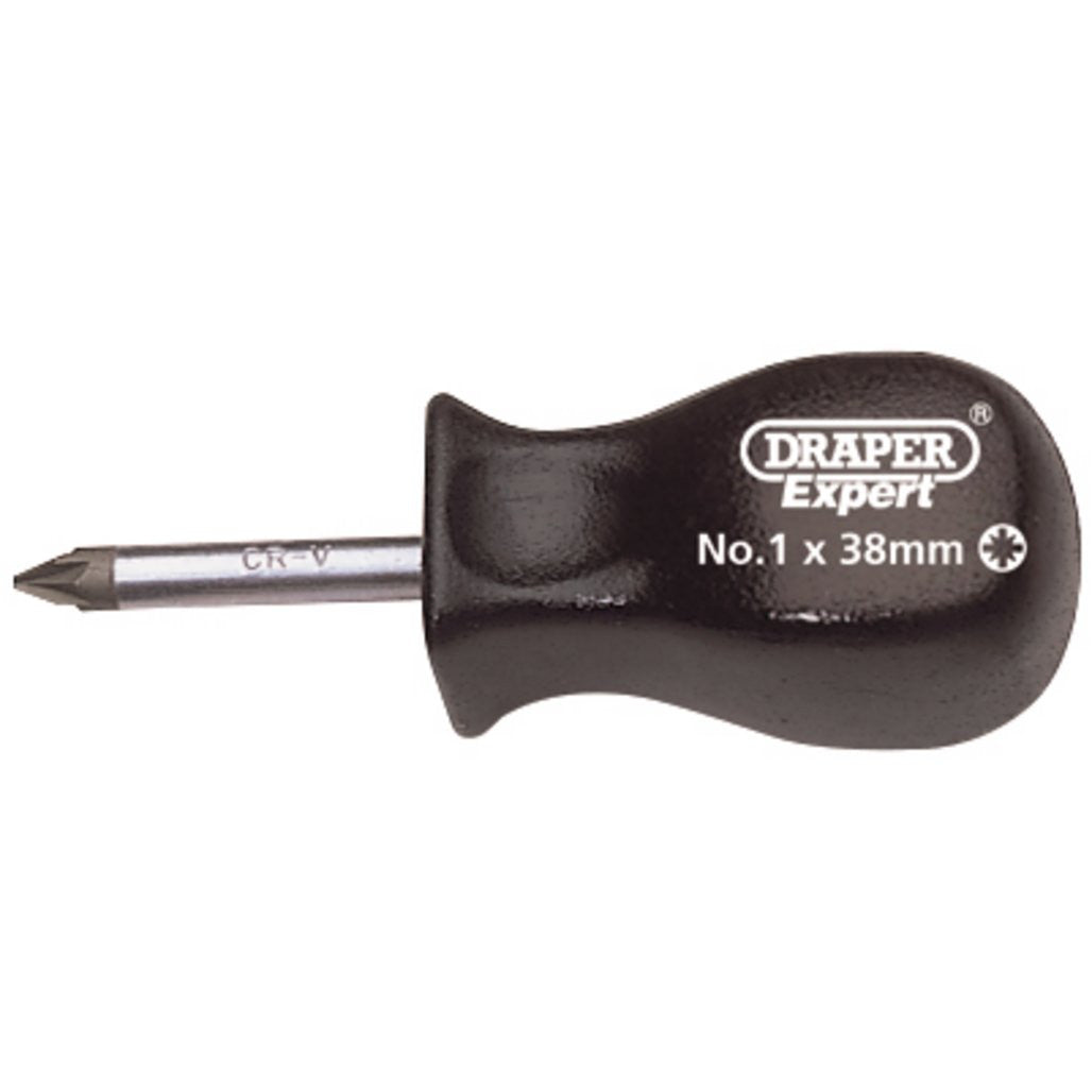 Draper Expert PZ Type Mechanics Screwdriver, No.1 x 38mm  19542