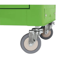 Draper Combined Roller Cabinet and Tool Chest, 6 Drawer, 24", Green